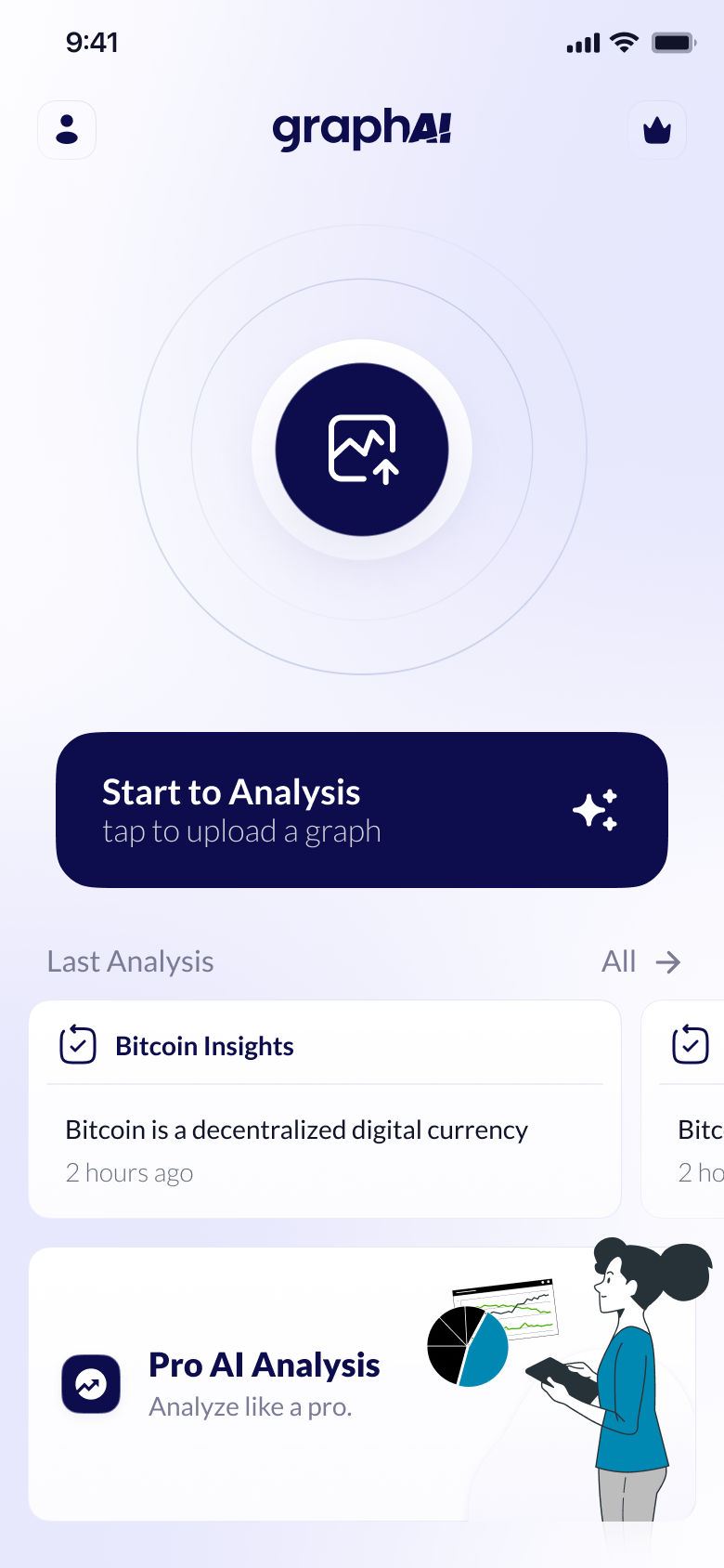 Graph Vision AI App Screenshot